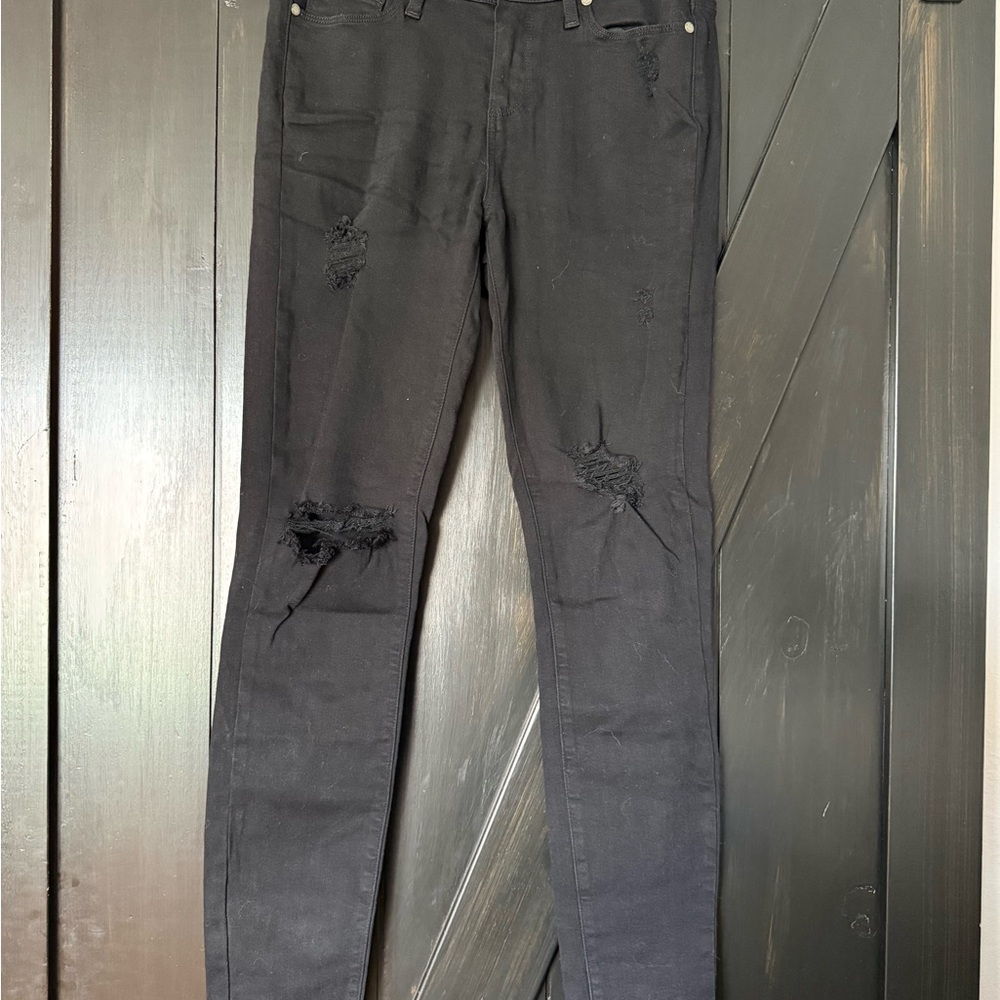 PAIGE Black Denim Jeans